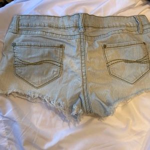 Light Blue Booty Shorts